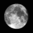 Moon age: 18 days, 23 hours, 9 minutes,84%